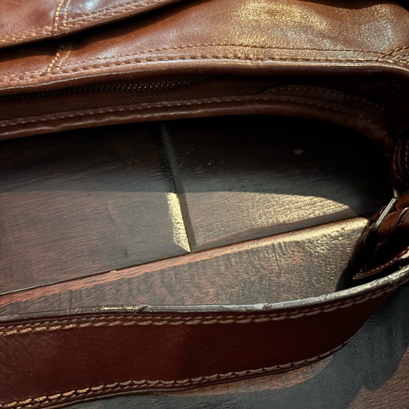 Coach Shoulder Bag Brown Leather, Vintage Y2K F076911416 - Picture 6 of 15